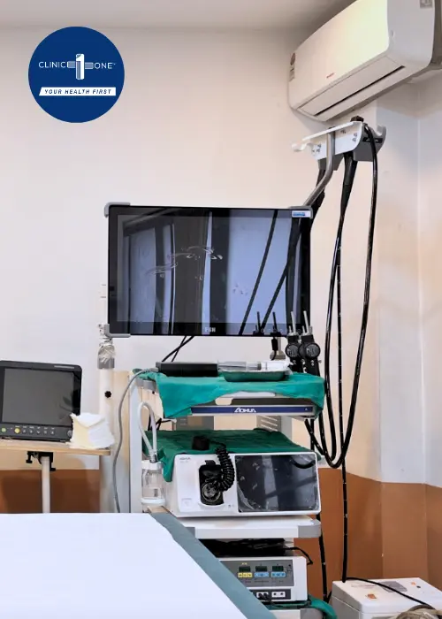 Endoscopy and colonoscopy room of Clinic One